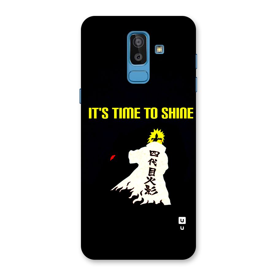 Time To Shine Back Case for Galaxy J8