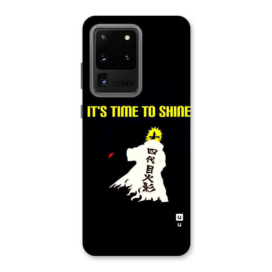 Time To Shine Back Case for Galaxy S20 Ultra
