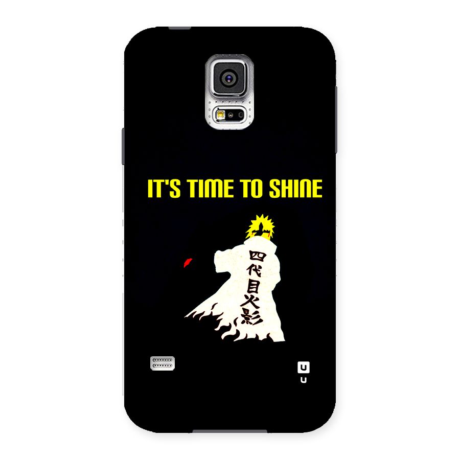 Time To Shine Back Case for Galaxy S5