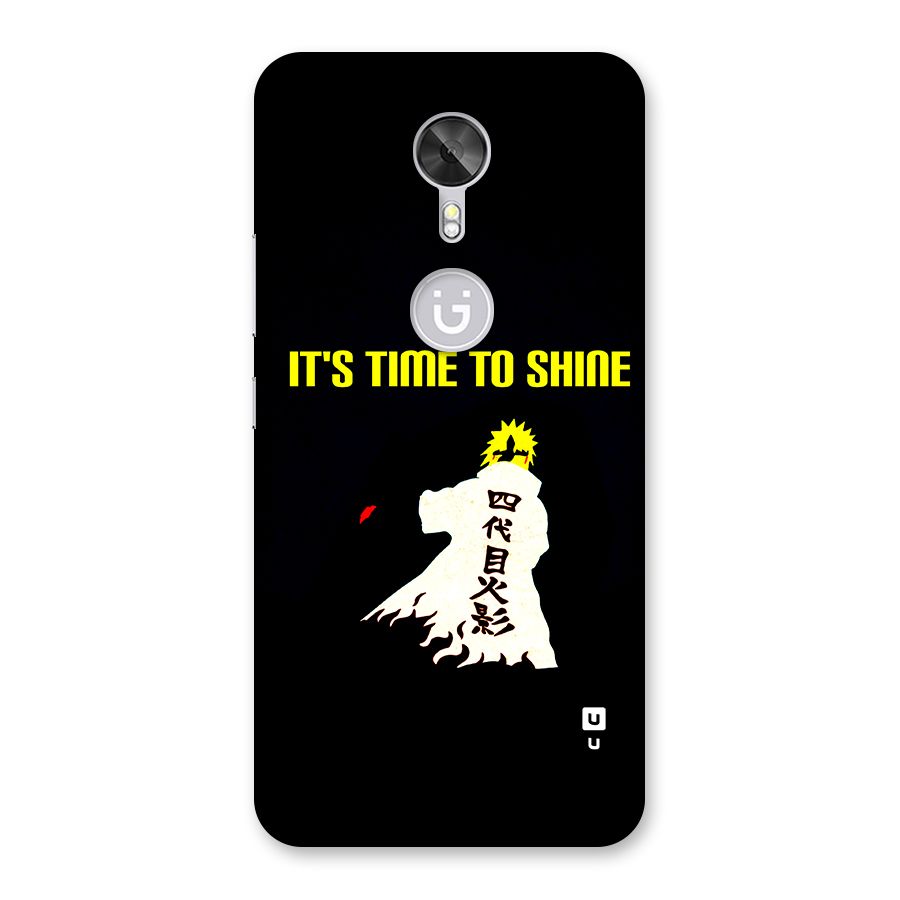 Time To Shine Back Case for Gionee A1