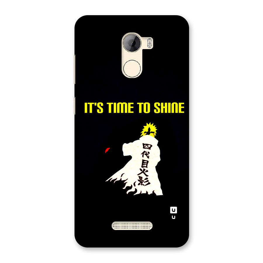 Time To Shine Back Case for Gionee A1 LIte
