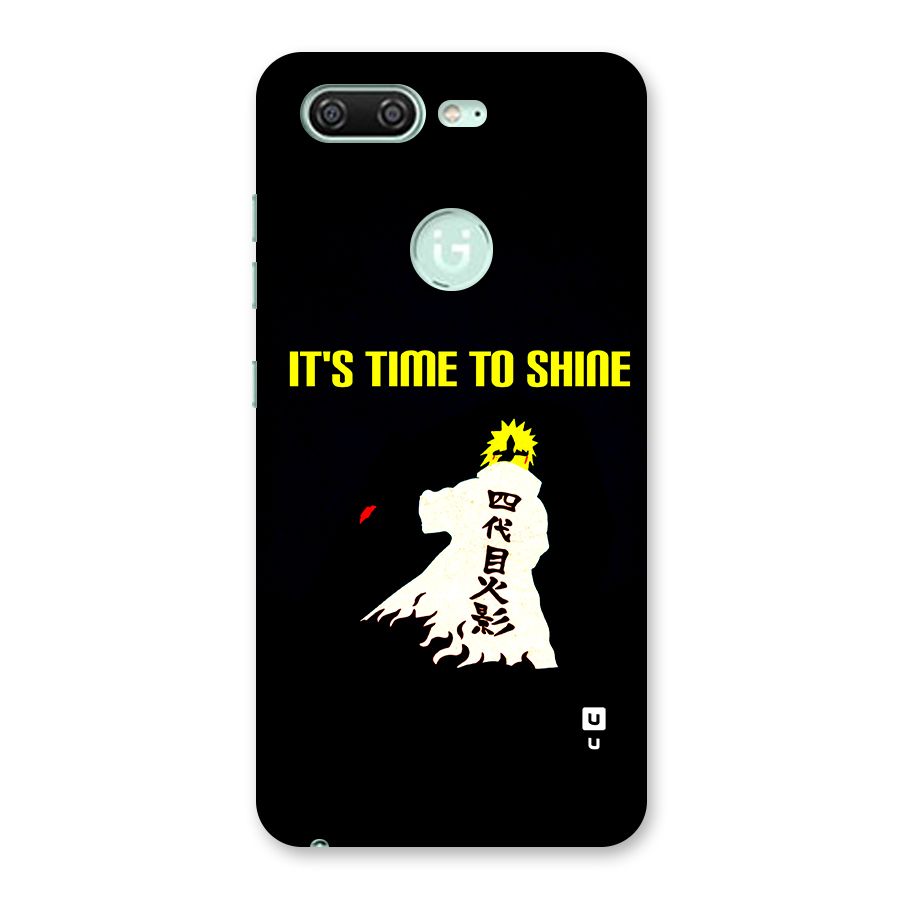 Time To Shine Back Case for Gionee S10