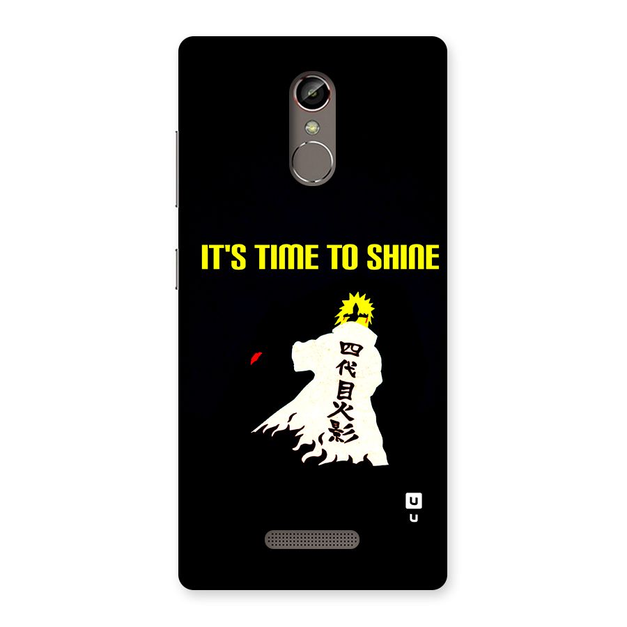 Time To Shine Back Case for Gionee S6s