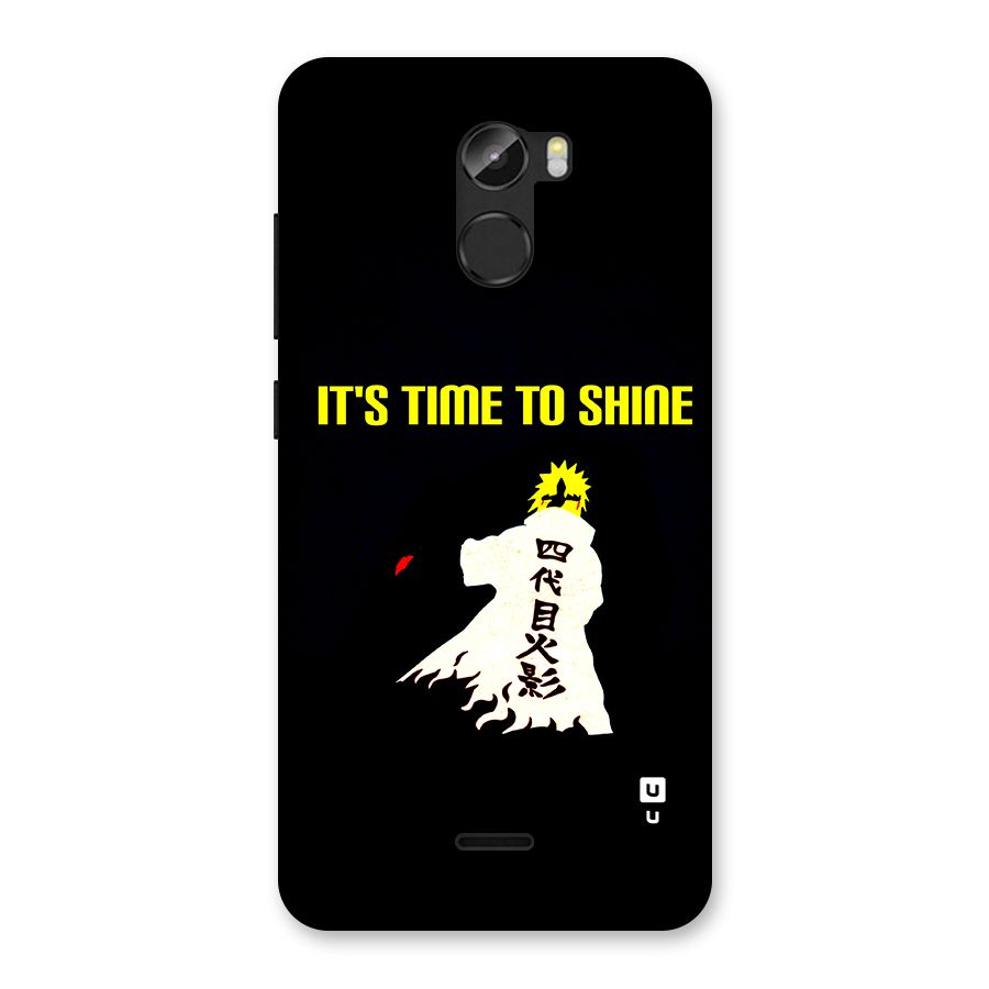 Time To Shine Back Case for Gionee X1