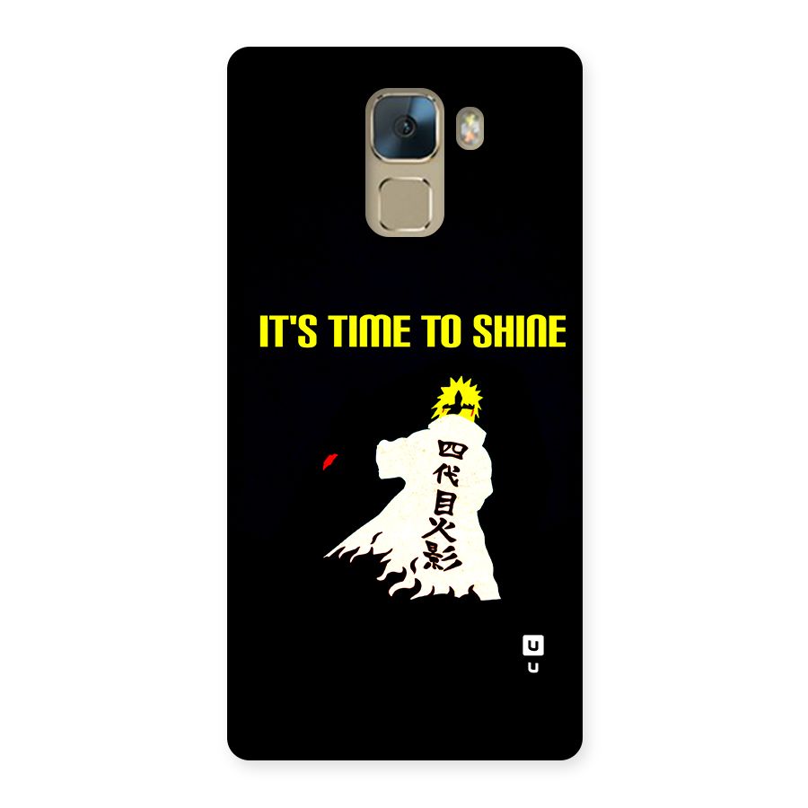 Time To Shine Back Case for Honor 7