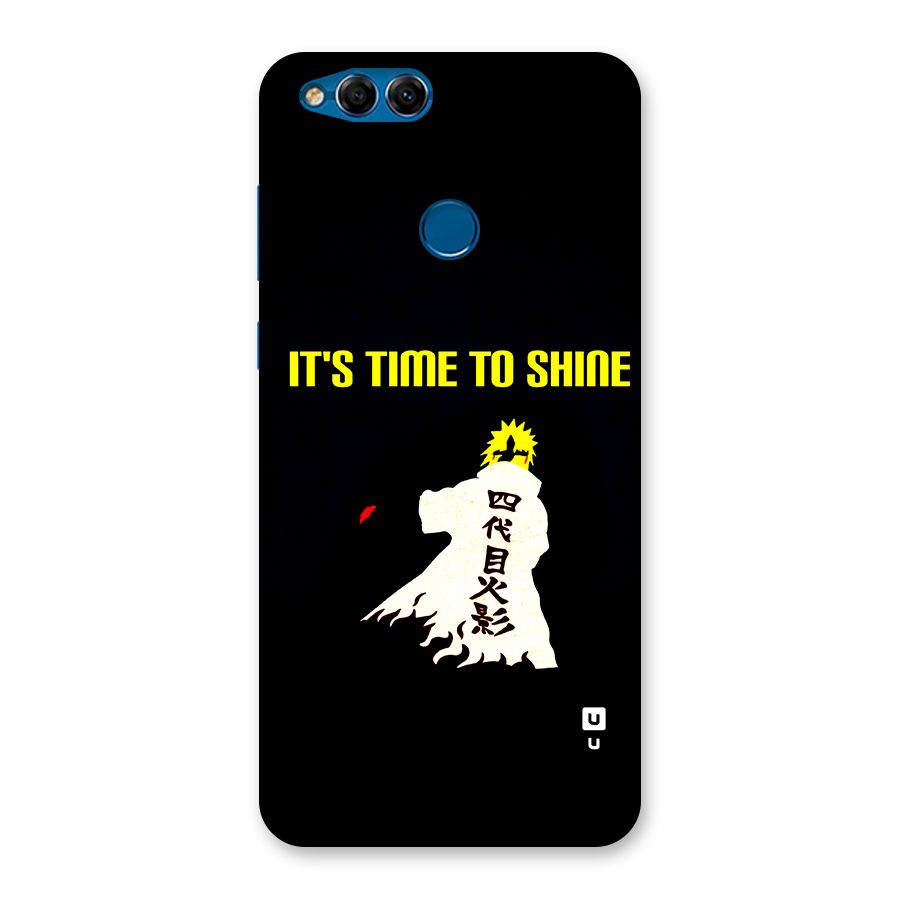 Time To Shine Back Case for Honor 7X