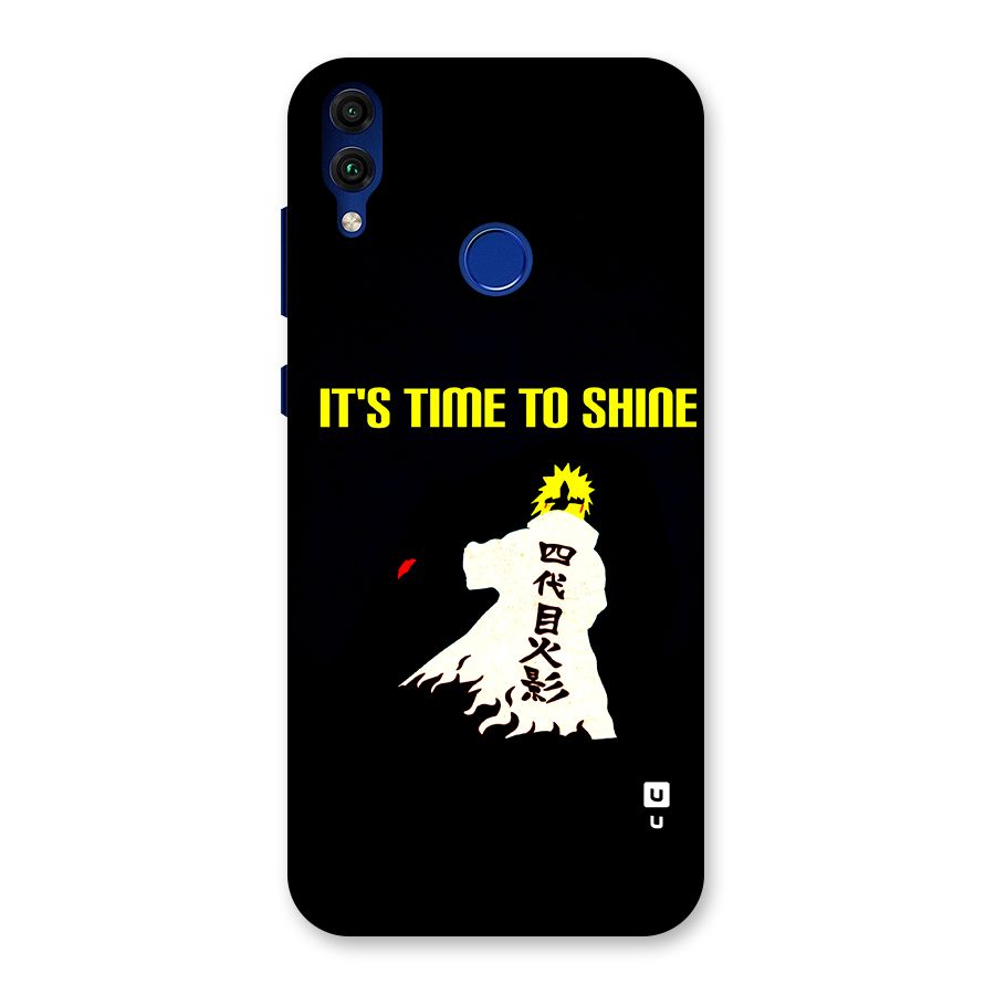 Time To Shine Back Case for Honor 8C