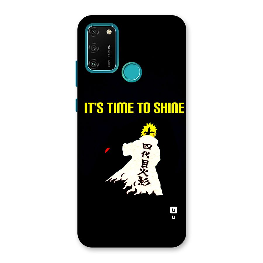 Time To Shine Back Case for Honor 9A