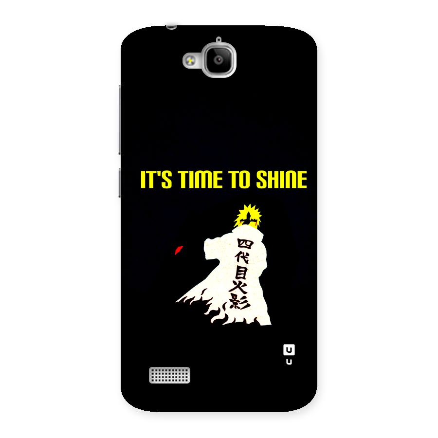 Time To Shine Back Case for Honor Holly