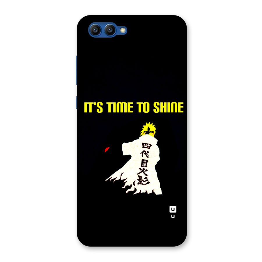 Time To Shine Back Case for Honor View 10