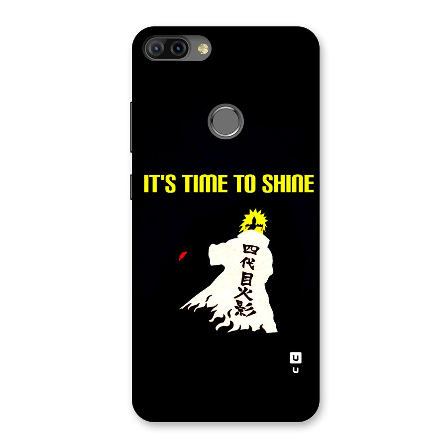 Time To Shine Back Case for Infinix Hot 6 Pro