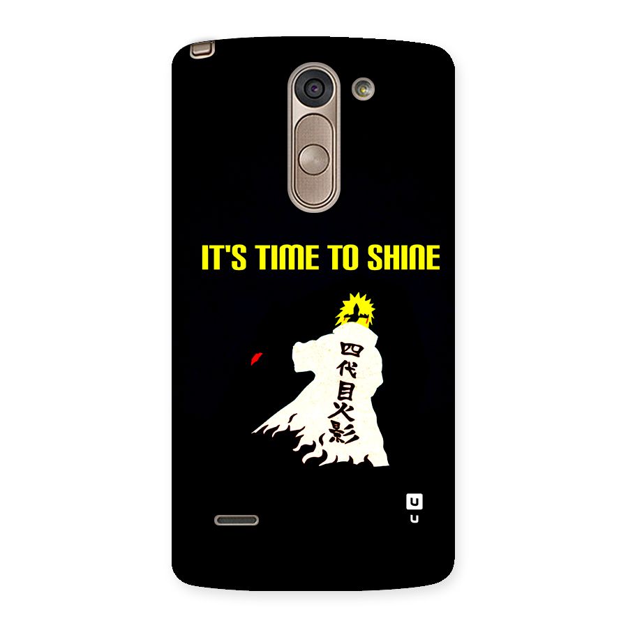 Time To Shine Back Case for LG G3 Stylus