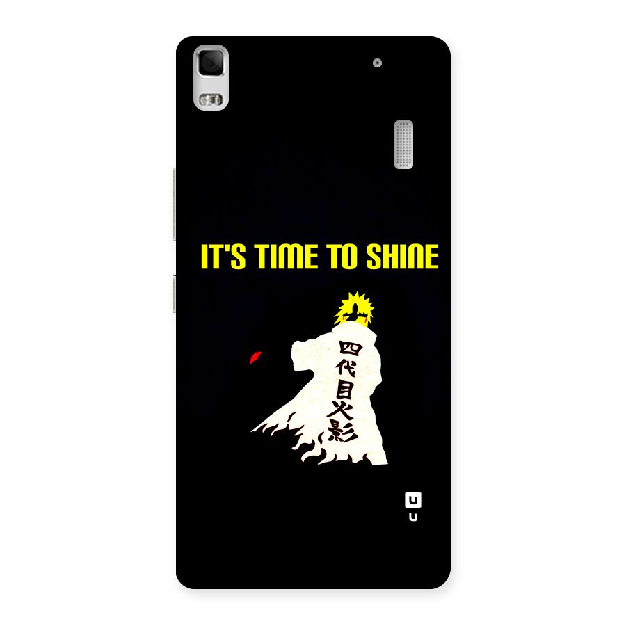 Time To Shine Back Case for Lenovo A7000