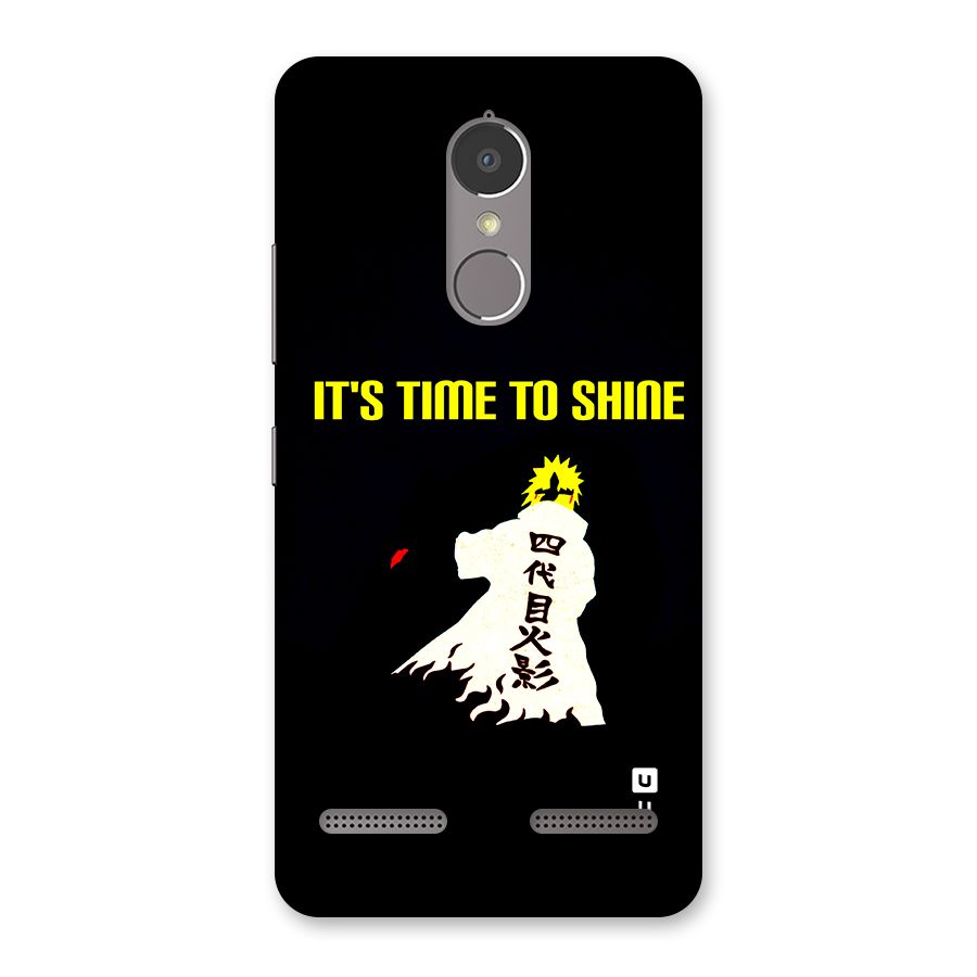 Time To Shine Back Case for Lenovo K6 Power