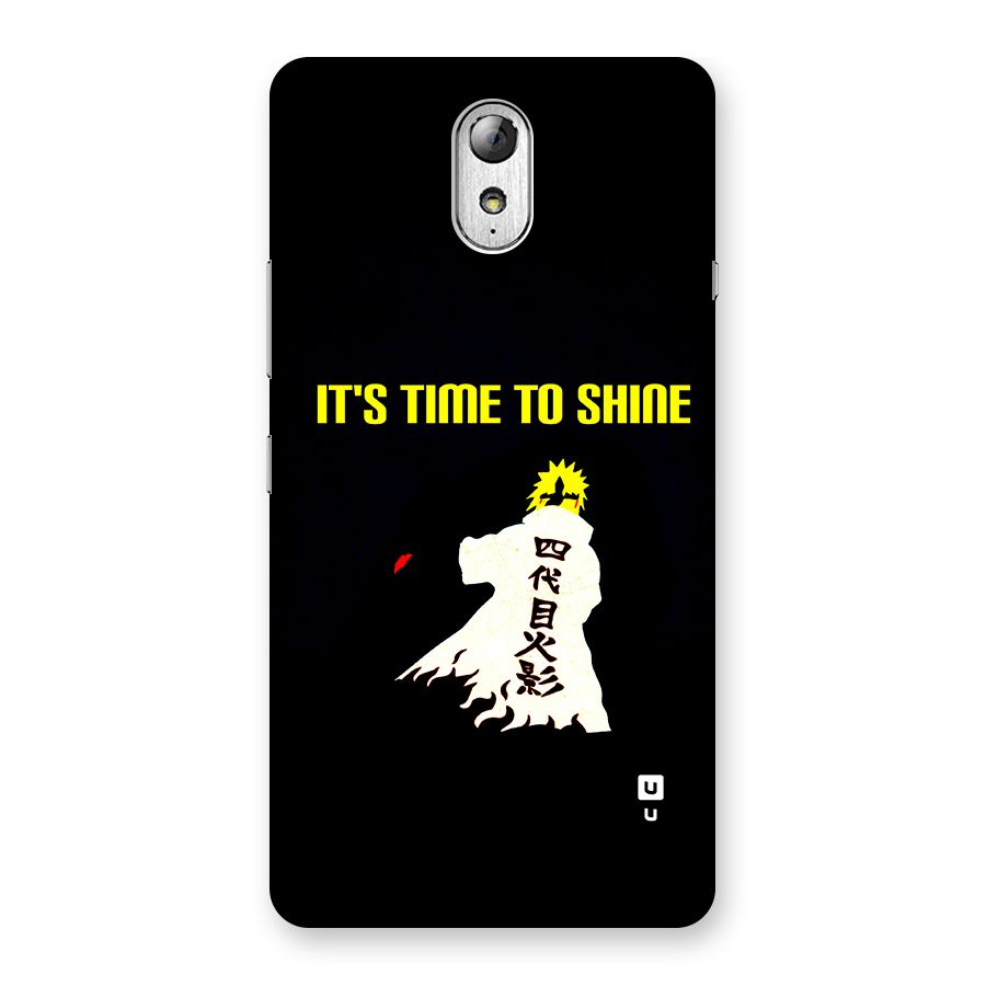 Time To Shine Back Case for Lenovo Vibe P1M