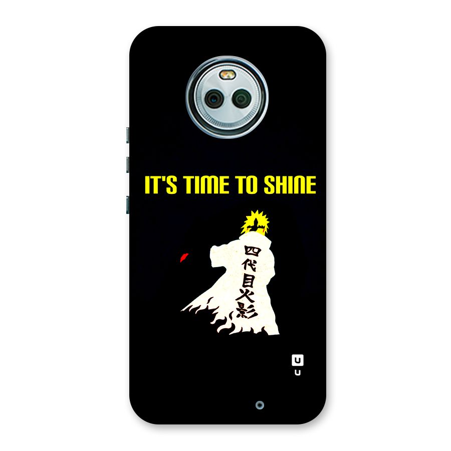 Time To Shine Back Case for Moto X4