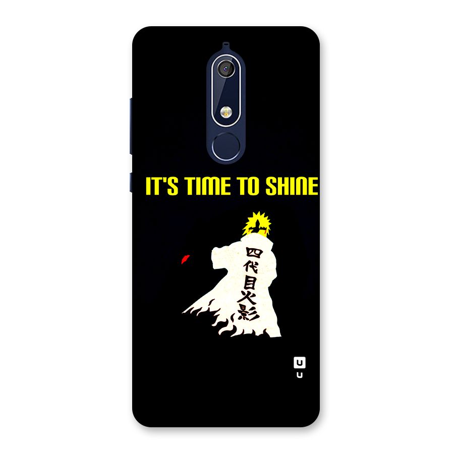 Time To Shine Back Case for Nokia 5.1