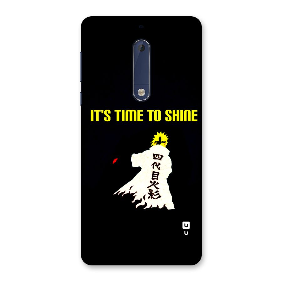 Time To Shine Back Case for Nokia 5