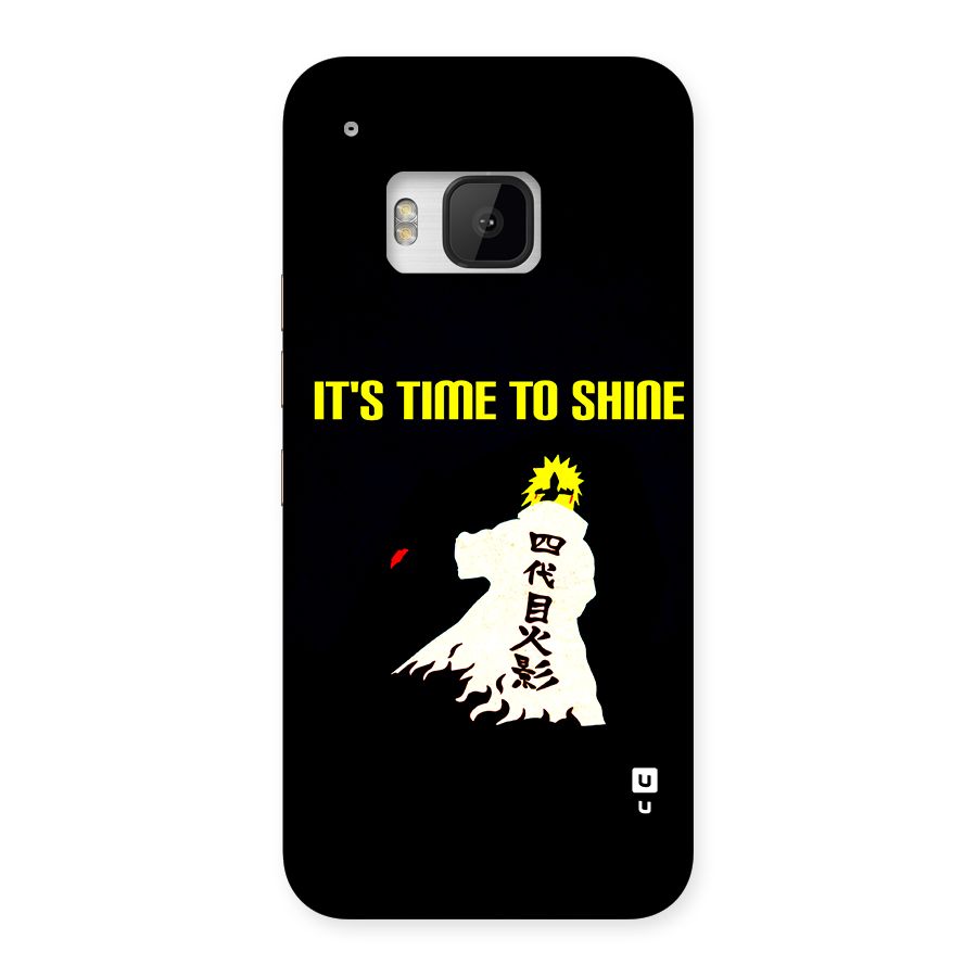 Time To Shine Back Case for One M9