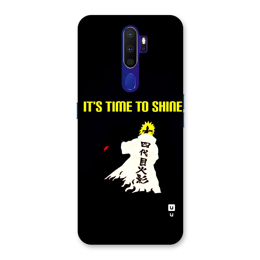 Time To Shine Back Case for Oppo A9 (2020)
