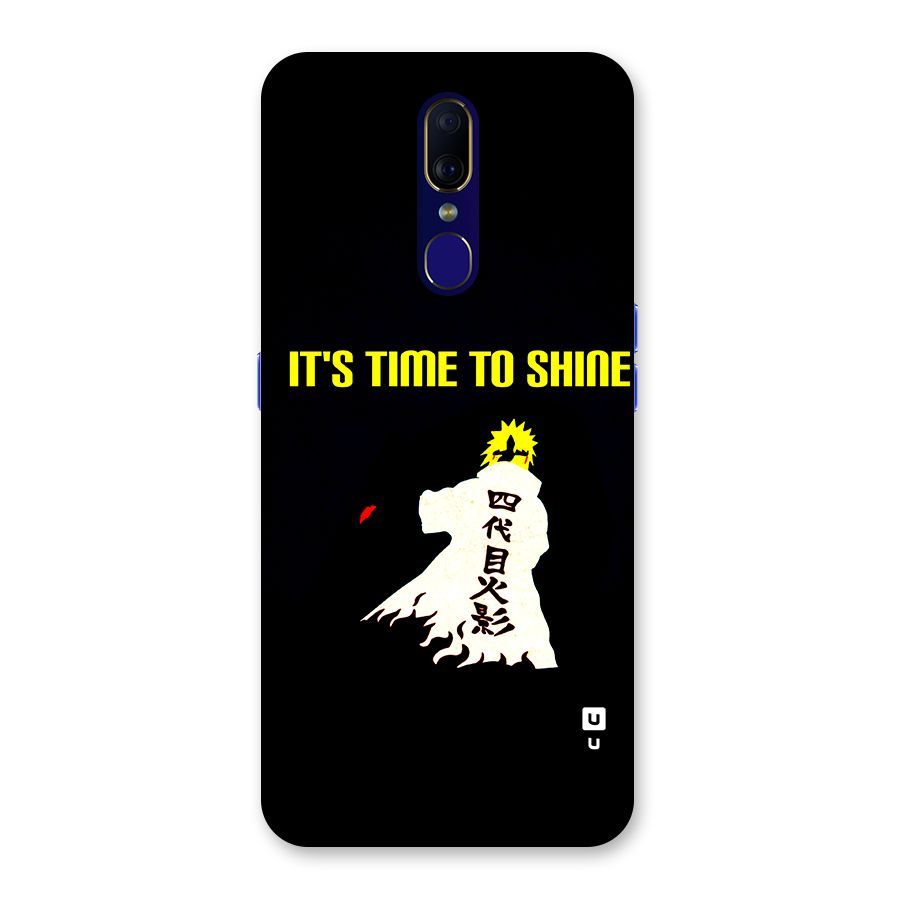 Time To Shine Back Case for Oppo F11