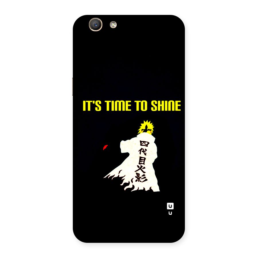 Time To Shine Back Case for Oppo F1s