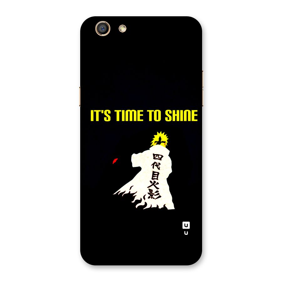Time To Shine Back Case for Oppo F3
