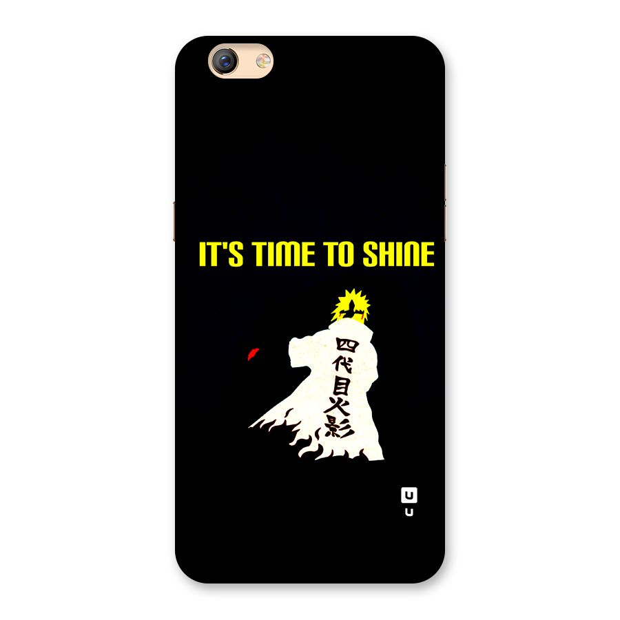 Time To Shine Back Case for Oppo F3 Plus