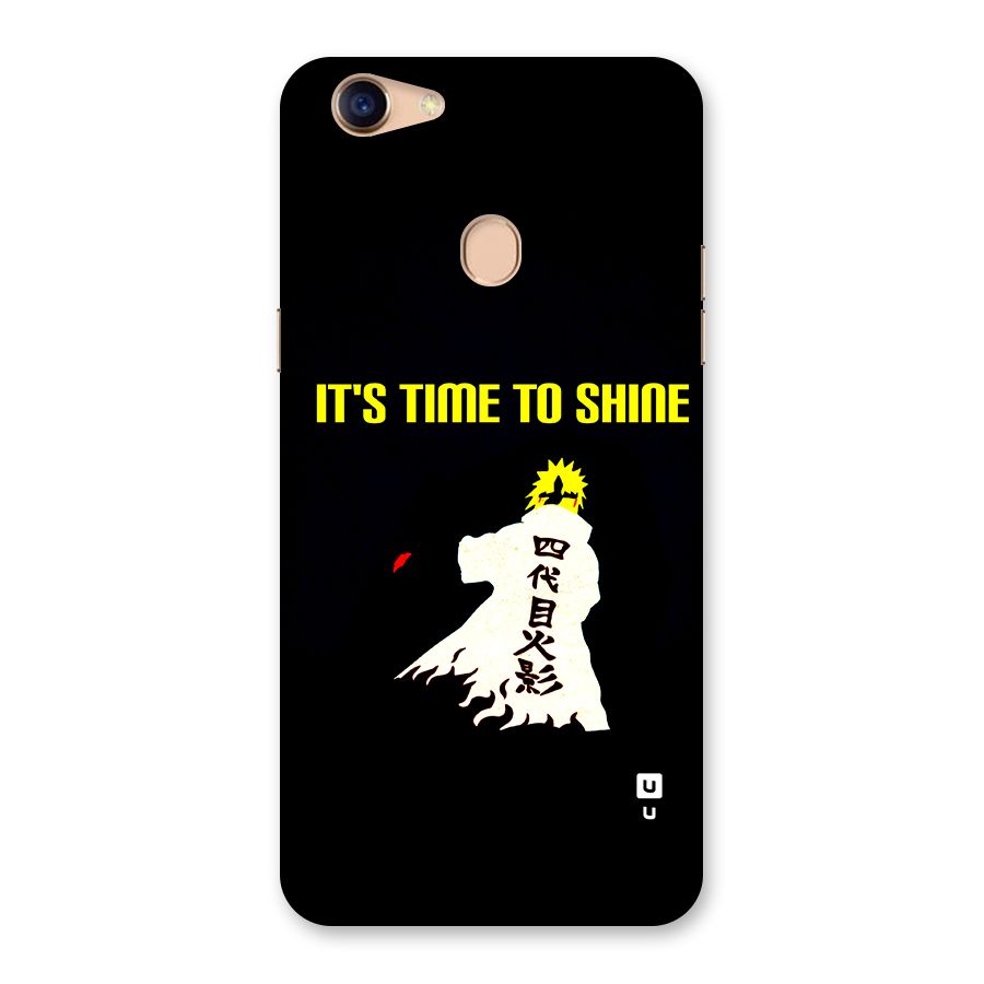 Time To Shine Back Case for Oppo F5