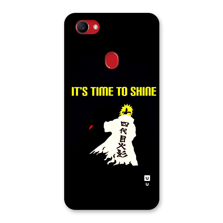Time To Shine Back Case for Oppo F7
