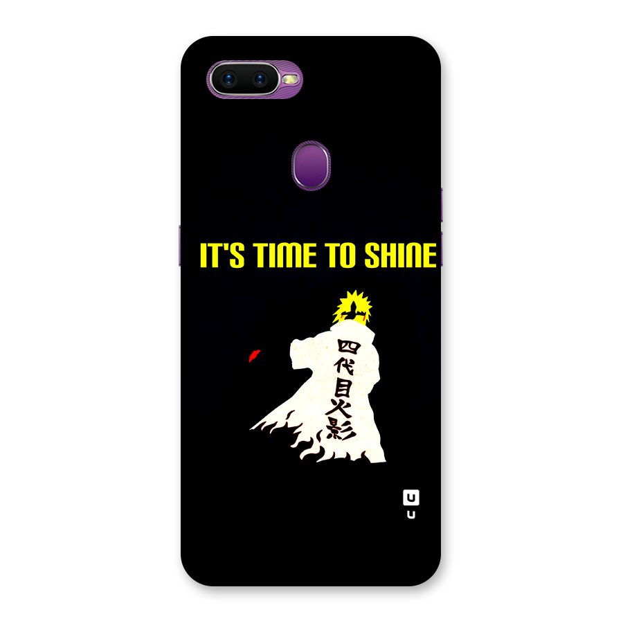 Time To Shine Back Case for Oppo F9