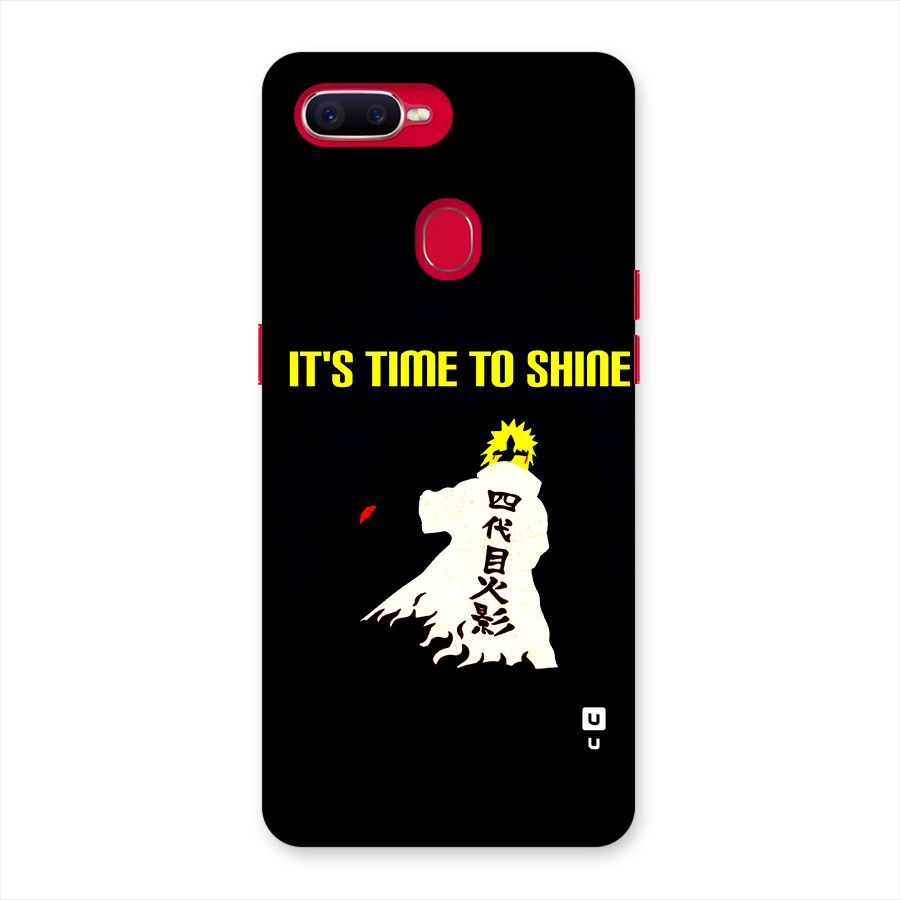 Time To Shine Back Case for Oppo F9 Pro