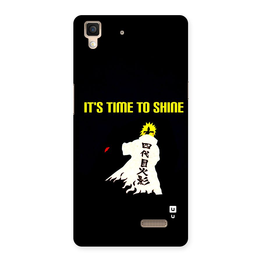Time To Shine Back Case for Oppo R7