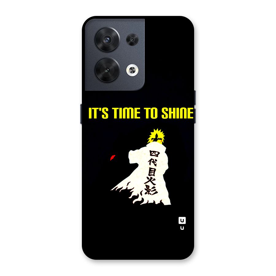 Time To Shine Back Case for Oppo Reno8 5G