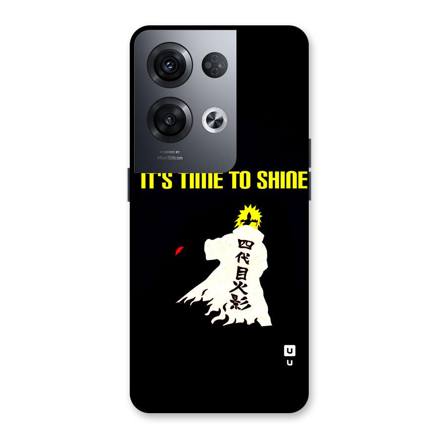 Time To Shine Back Case for Oppo Reno8 Pro 5G