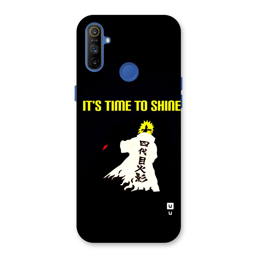 Time To Shine Back Case for Realme Narzo 10A