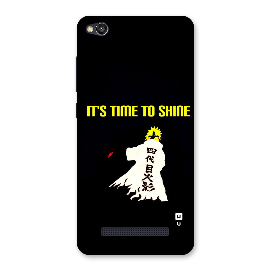 Time To Shine Back Case for Redmi 4A