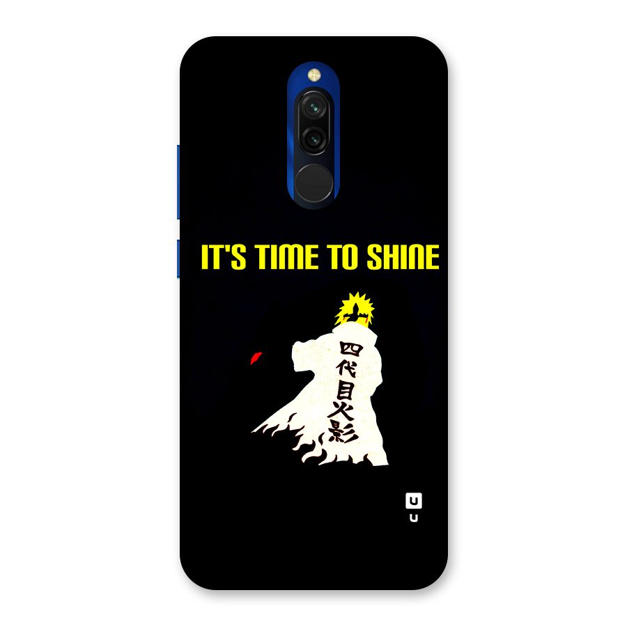 Time To Shine Back Case for Redmi 8