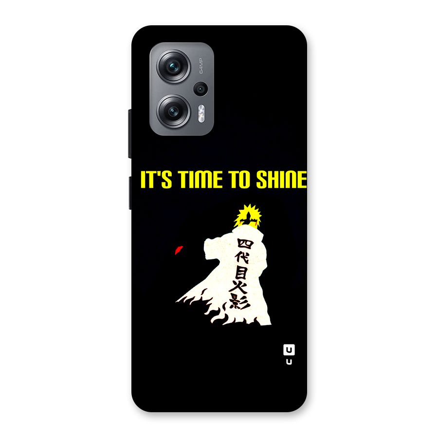 Time To Shine Back Case for Redmi K50i