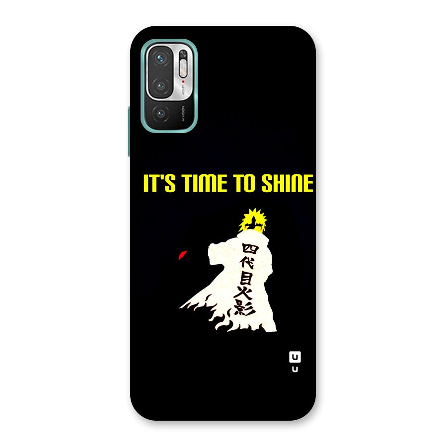 Time To Shine Back Case for Redmi Note 10T 5G