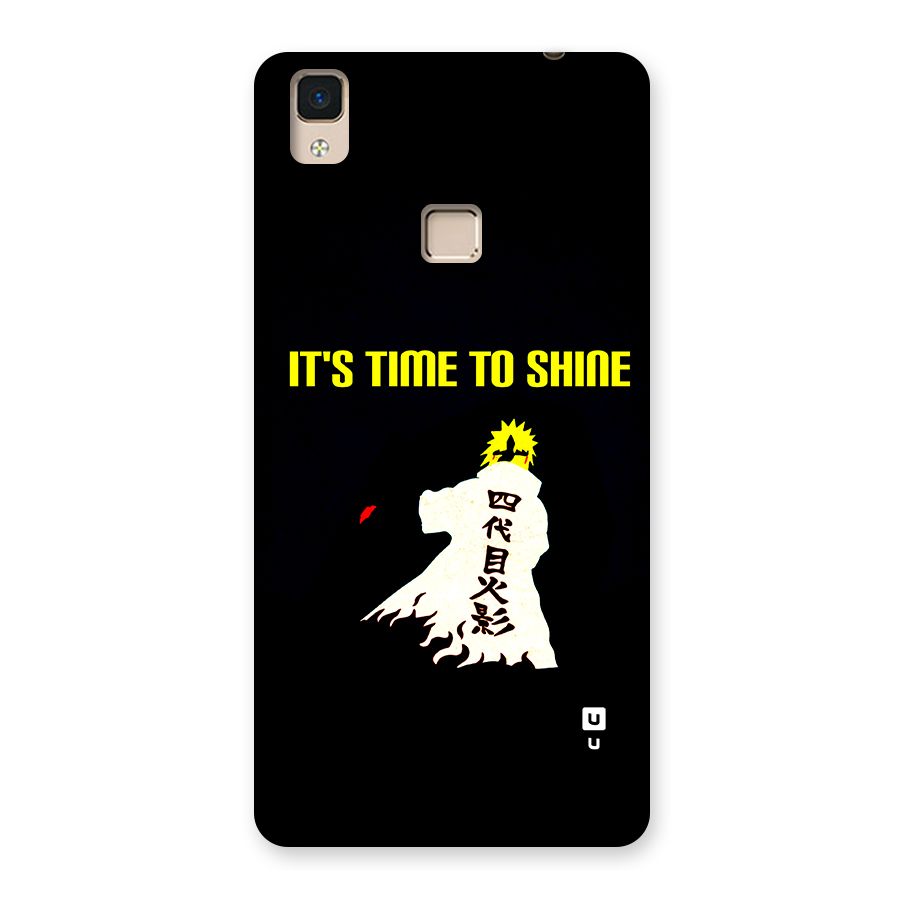 Time To Shine Back Case for V3 Max