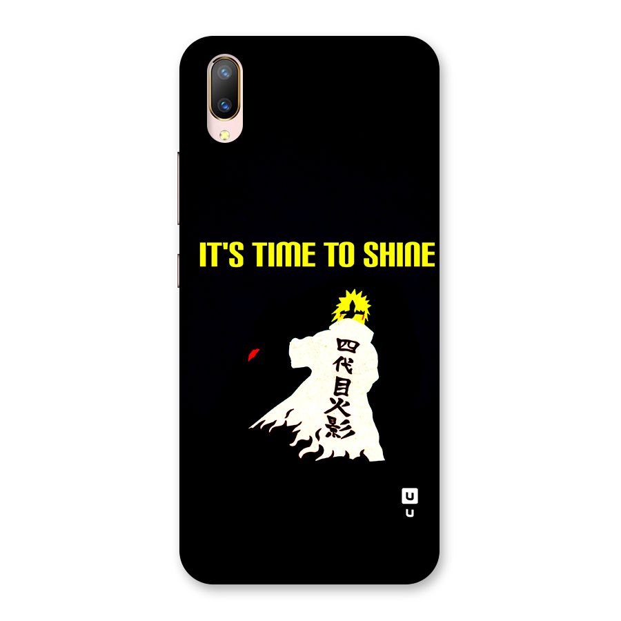 Time To Shine Back Case for Vivo V11 Pro