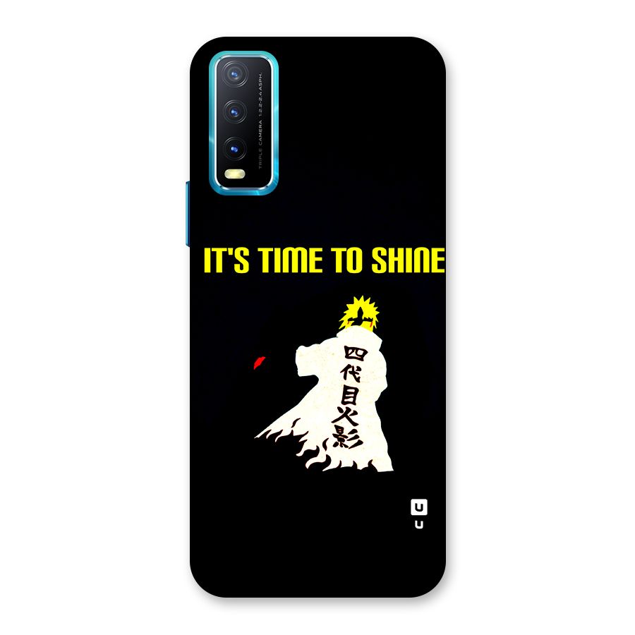 Time To Shine Back Case for Vivo Y20