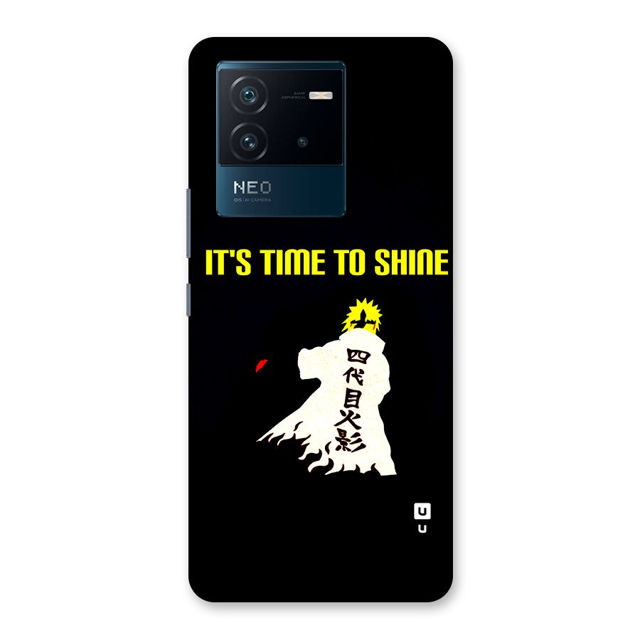 Time To Shine Back Case for Vivo iQOO Neo 6 5G
