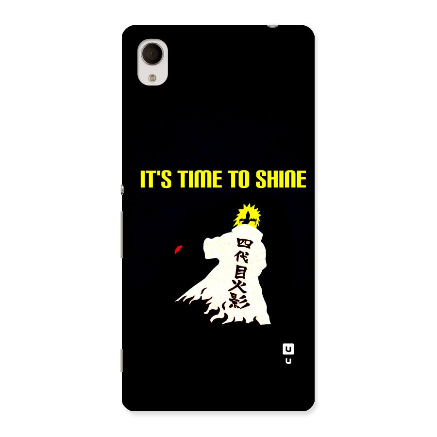 Time To Shine Back Case for Xperia M4