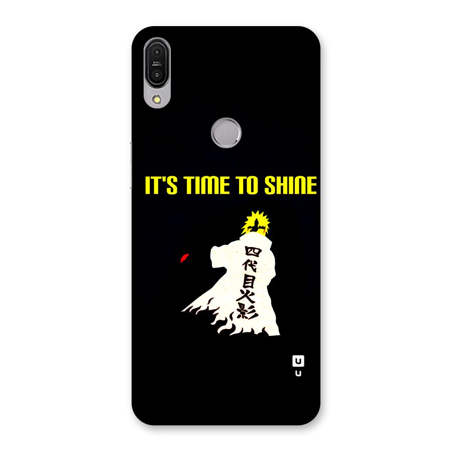 Time To Shine Back Case for Zenfone Max Pro M1