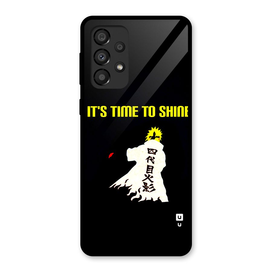 Time To Shine Glass Back Case for Galaxy A33 5G