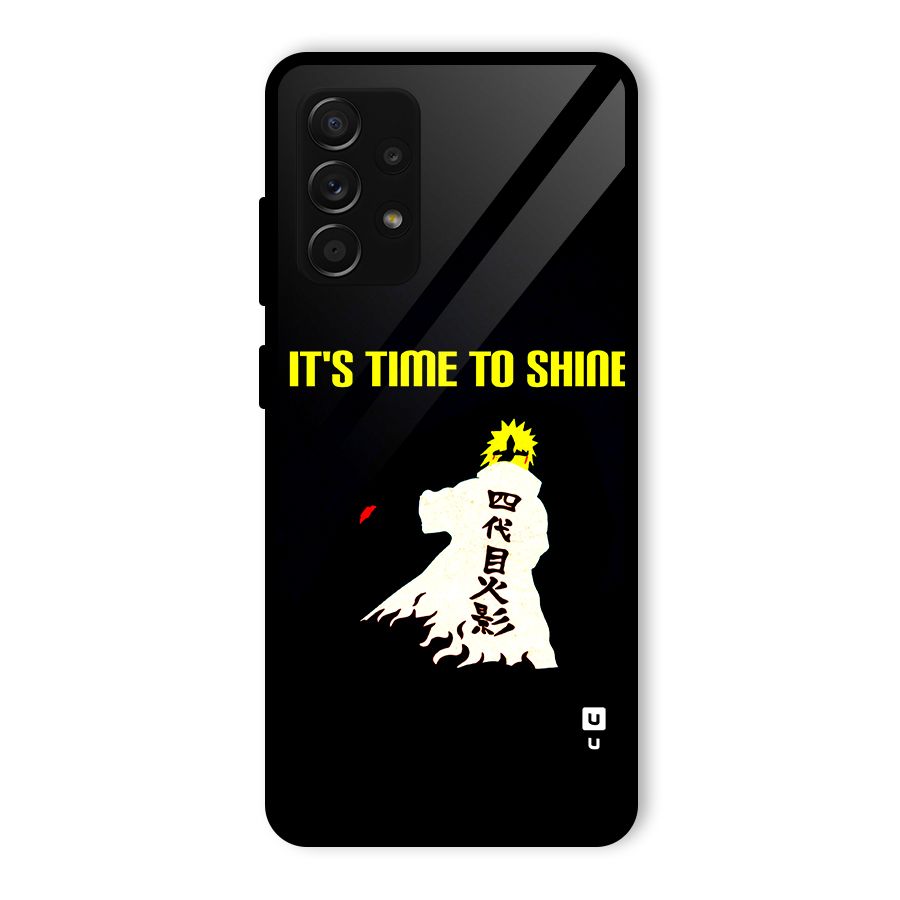 Time To Shine Glass Back Case for Galaxy A53 5G