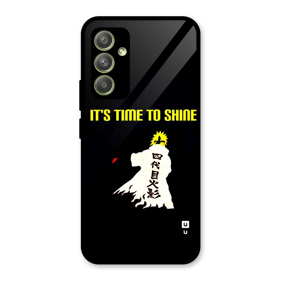 Time To Shine Glass Back Case for Galaxy A54