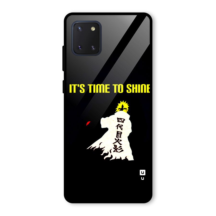 Time To Shine Glass Back Case for Galaxy Note 10 Lite